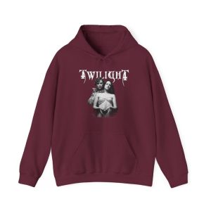 Twilight-Metal-Style-Hooded-Sweatshirt-with-Bella-and-Edward-Design