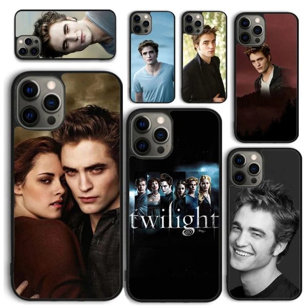 Edward Cullen Phone Case – Twilight iPhone 16 15 14 13 12 Mini Pro Max Plus – Stylish Celular Coque