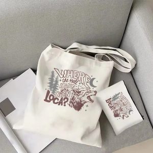 Vintage Bella Loca canvas bag inspired by Twilight