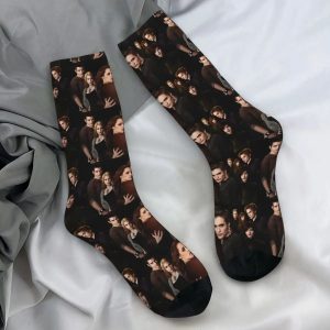 Twilight tube socks – soft, comfy middle tube socks for men and women, perfect gifts for Twilight fans.