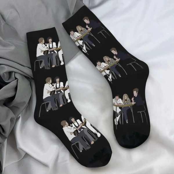 Twilight Saga Edward Bella cozy winter socks, unisex anti-slip casual stockings, multiple sizes
