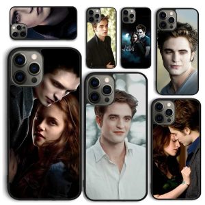 Twilight Edward Cullen iPhone case – back cover for iPhone 16 15 14 13 12 11 Pro Max Mini Plus