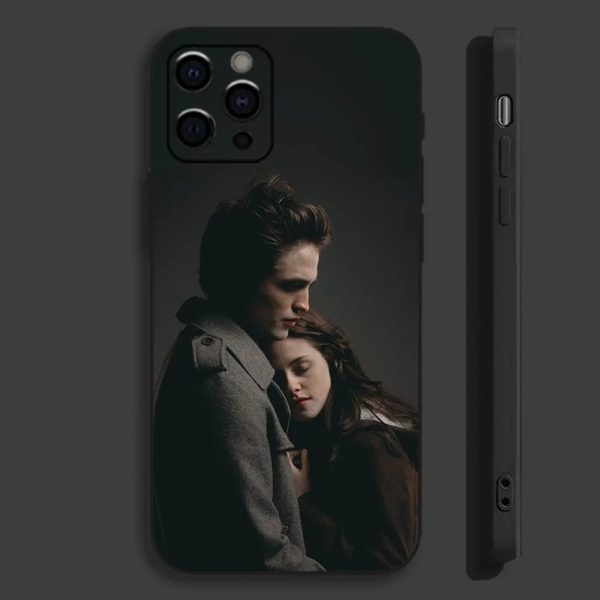 Twilight TV series phone case for Apple iPhone, soft black cover
