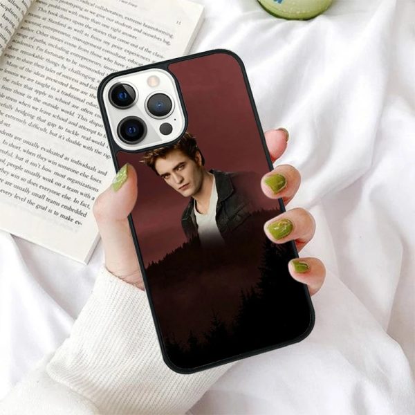 Edward Cullen Phone Case – Twilight iPhone 16 15 14 13 12 Mini Pro Max Plus – Stylish Celular Coque - Image 8