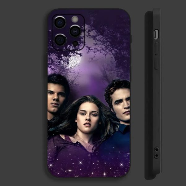 Twilight TV series phone case for Apple iPhone, soft black cover