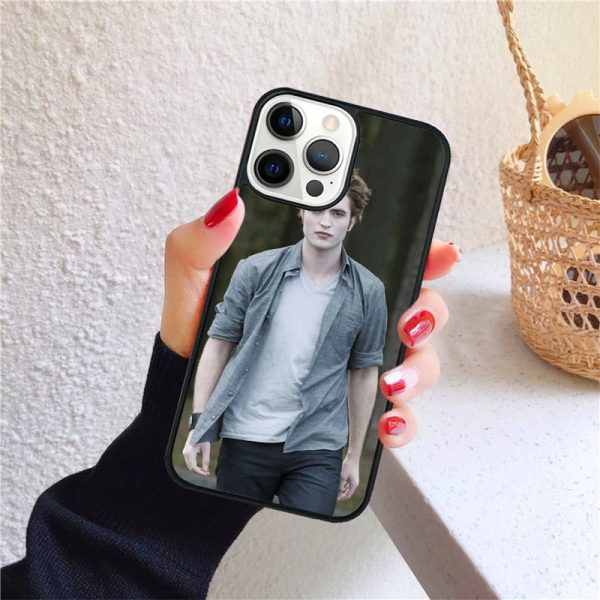Twilight Edward Cullen iPhone case – back cover for iPhone 16 15 14 13 12 11 Pro Max Mini Plus