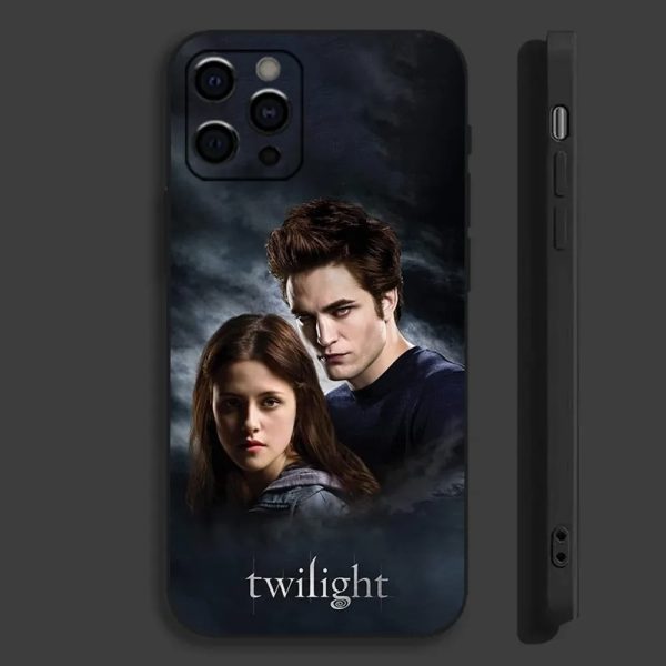 Twilight TV series phone case for Apple iPhone, soft black cover