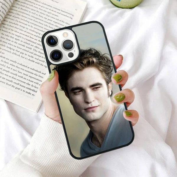 Edward Cullen Phone Case – Twilight iPhone 16 15 14 13 12 Mini Pro Max Plus – Stylish Celular Coque - Image 5