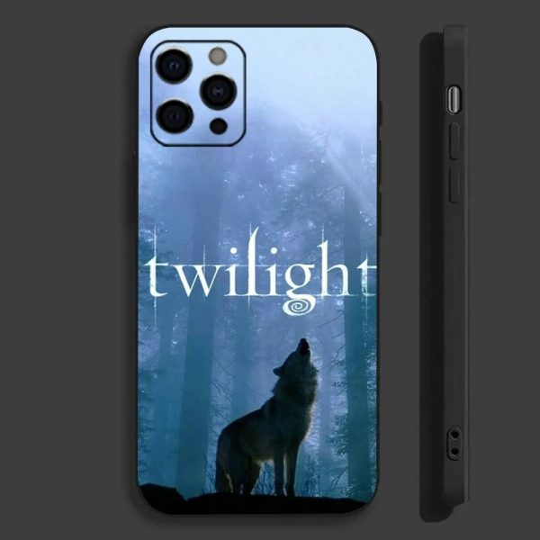Twilight TV series phone case for Apple iPhone, soft black cover