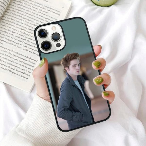 Edward Cullen Phone Case – Twilight iPhone 16 15 14 13 12 Mini Pro Max Plus – Stylish Celular Coque - Image 4