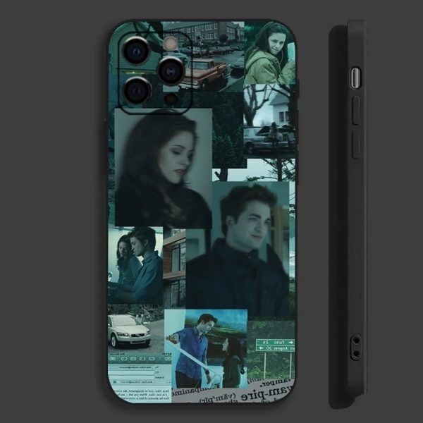Twilight TV series phone case for Apple iPhone, soft black cover