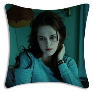 Cute double-sided short plush pillow cover for sofa and home decor