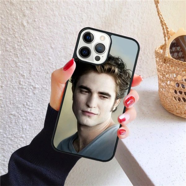 Twilight Edward Cullen iPhone case – back cover for iPhone 16 15 14 13 12 11 Pro Max Mini Plus