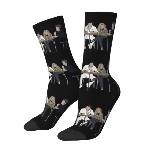 Twilight Saga Edward Bella cozy winter socks, unisex anti-slip casual stockings, multiple sizes