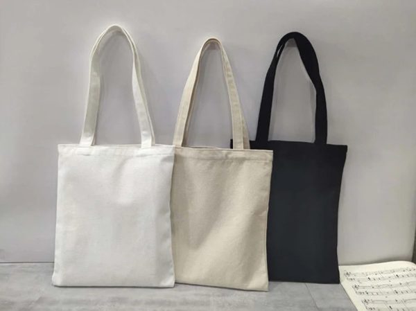 Twilight Canvas Tote Bag – Large Capacity, Unisex Shopping & College Shoulder Bag - Image 9