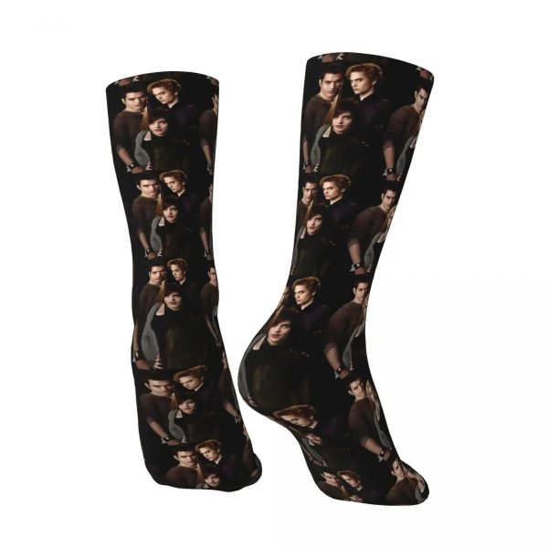 Twilight tube socks – soft, comfy middle tube socks for men and women, perfect gifts for Twilight fans.