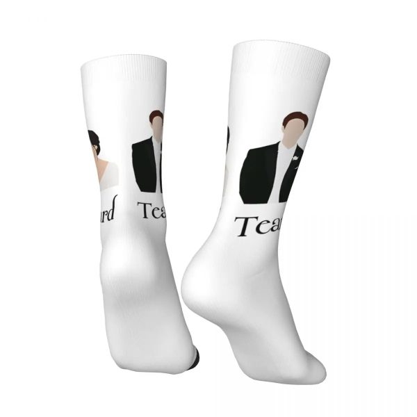 Twilight Edward Bella socks, kawaii movie stockings, non-slip spring socks for adults and men