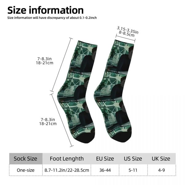 Twilight Edward Bella Socks – Elegant, Anti-Skid Autumn Stockings for Men - Image 2