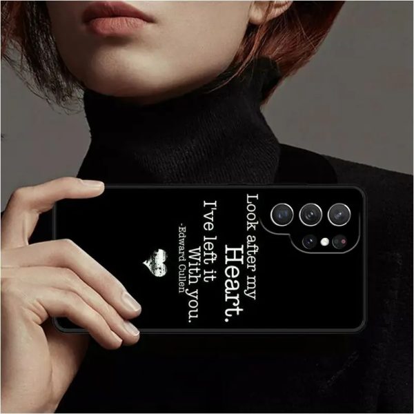 Edward Cullen phone case for Samsung Galaxy – Twilight saga inspired
