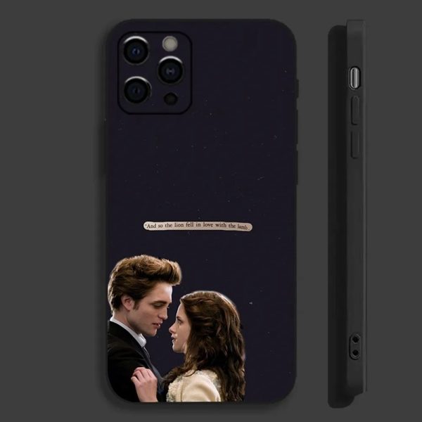 Twilight TV series phone case for Apple iPhone, soft black cover