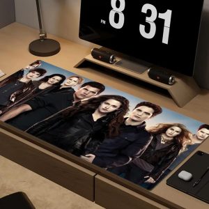 Classic Movie Twilight Mousepad – Large Gaming Keyboard Mat for PC Setup, Multiple Sizes Available