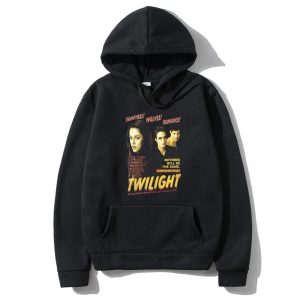Vintage Twilight hoodie with Bella, Edward, and Jacob print