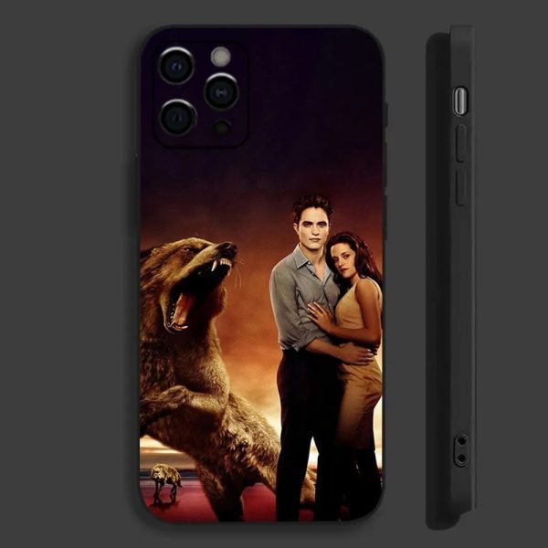Twilight TV series phone case for Apple iPhone, soft black cover