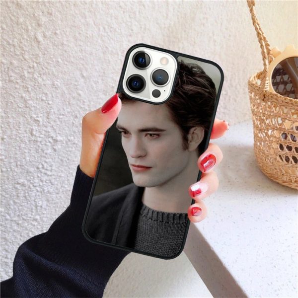 Twilight Edward Cullen iPhone case – back cover for iPhone 16 15 14 13 12 11 Pro Max Mini Plus