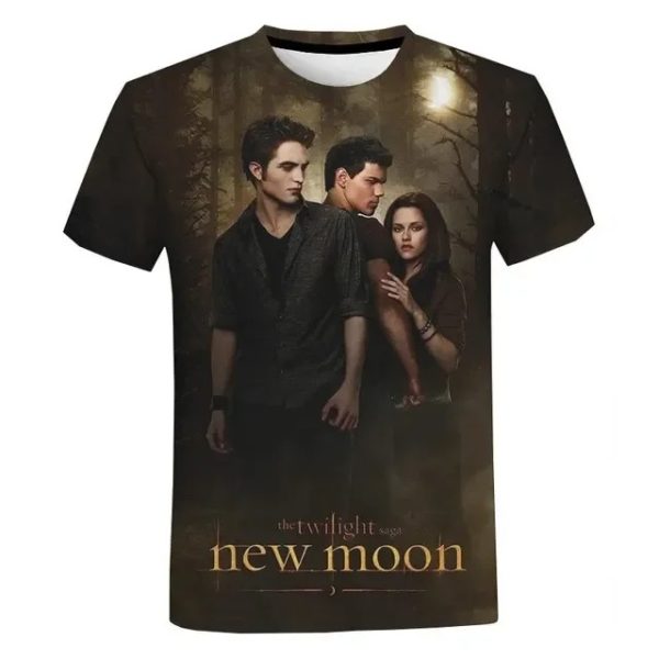 Twilight 3D Printed T-Shirt, Men's and Women's Fashion, Oversized Streetwear Tee