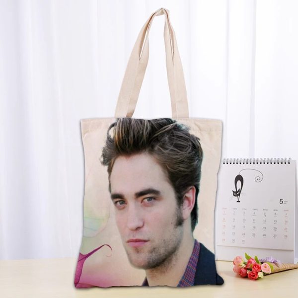 Twilight TV canvas tote bag for fans, reusable and eco-friendly