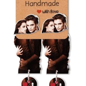 Anime Bella Swan Twilight cartoon acrylic earrings