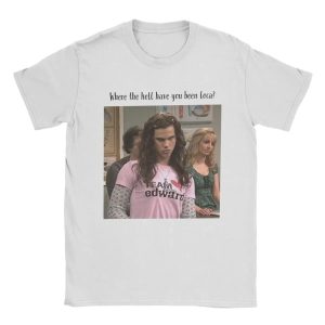 Twilight Men’s T-Shirt – Where The Hell Have You Been Loca – Funny Tee, Short Sleeve, Round Neck, Cotton, Plus Sizes