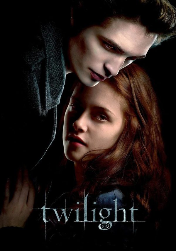 Twilight Movie Poster featuring Edward and Bella - Canvas Wall Art Print for Home, Bar, Cafe Decor