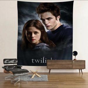 Twilight tapestry colorful wall hanging for boho decor