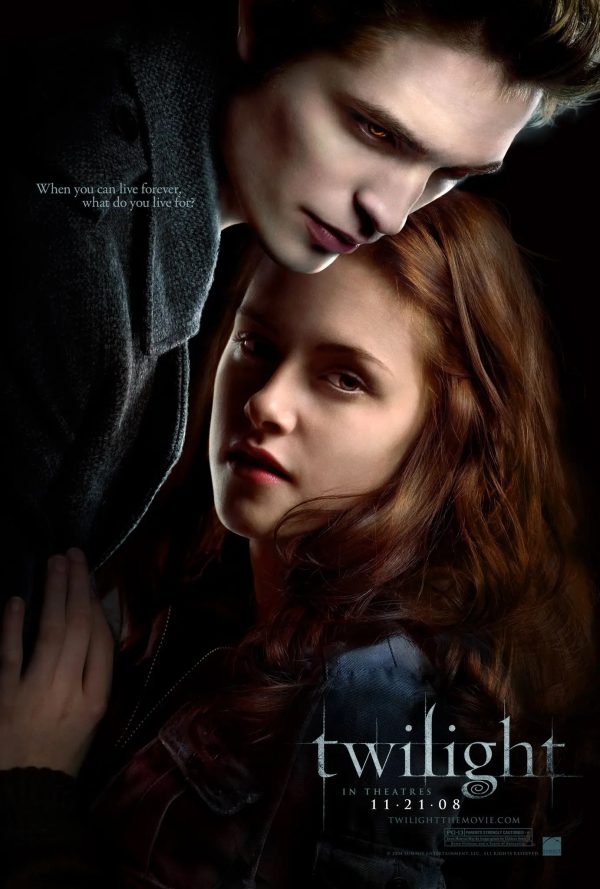 Edward and Bella Twilight Canvas Poster - Wall Art for Bar, Cafe, and Home Decor