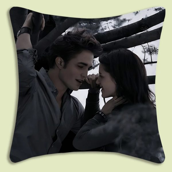 Minimalist Edward Cullen plush pillow cover