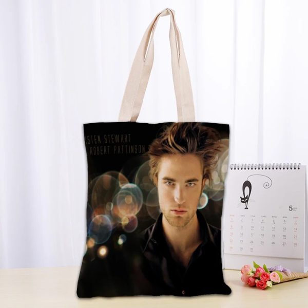 Twilight TV canvas tote bag for fans, reusable and eco-friendly