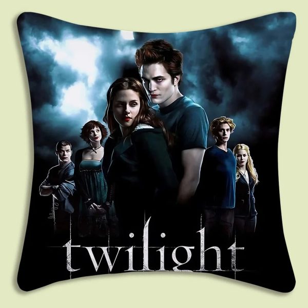 Cute Edward Cullen cartoon plush pillow cover