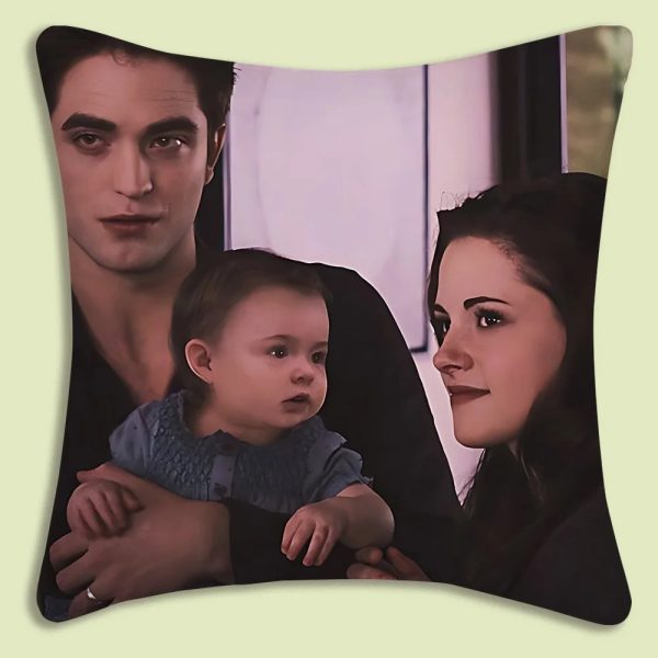 Cute Edward Cullen cartoon plush pillow cover
