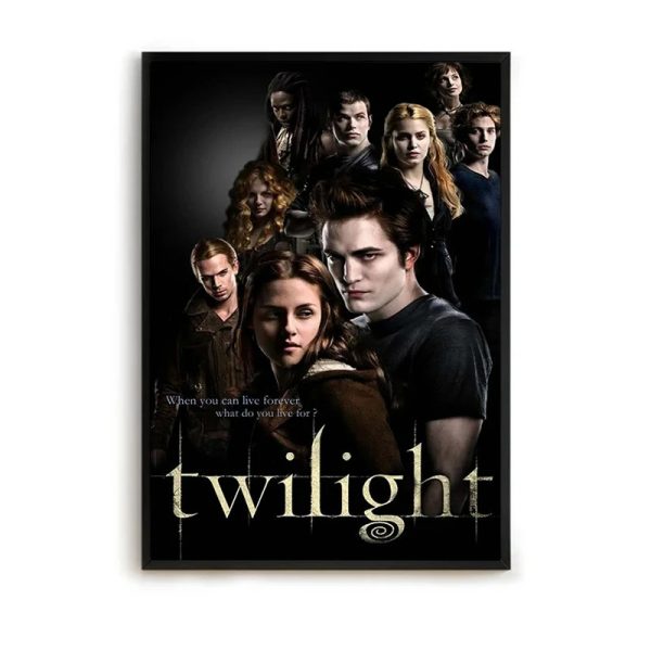 Classic canvas movie posters for aesthetic room decor