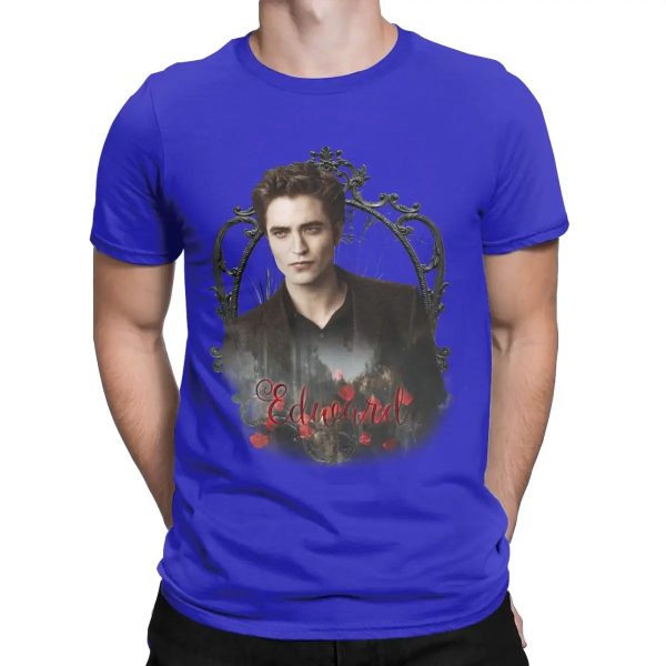 Edward Cullen Twilight T-Shirt for Men - Vampire Themed Short Sleeve Cotton Tee