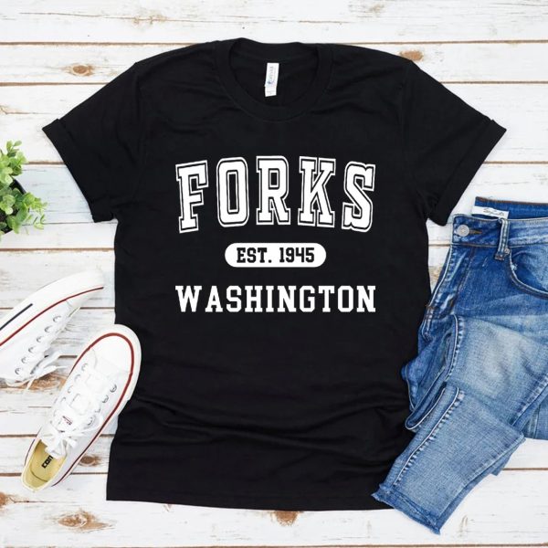 Twilight graphic t-shirt for women, Harajuku streetwear top