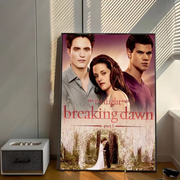 Twilight movie retro kraft paper art poster