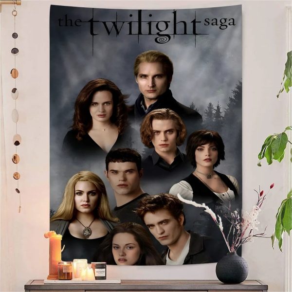 Twilight boho wall tapestry for dorm decor