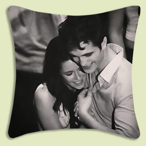 Edward Cullen double-sided plush pillow cover