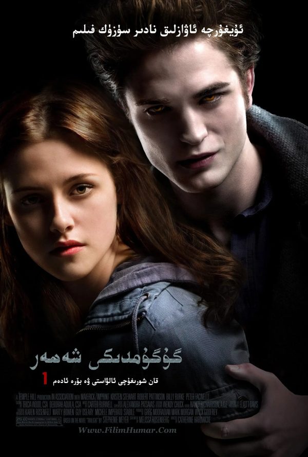Twilight Movie Poster featuring Edward and Bella - Canvas Wall Art Print for Home, Bar, Cafe Decor