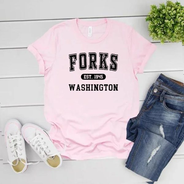 Twilight graphic t-shirt for women, Harajuku streetwear top