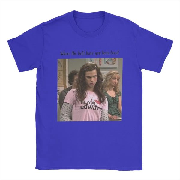 Twilight Men’s T-Shirt – Where The Hell Have You Been Loca – Funny Tee, Short Sleeve, Round Neck, Cotton, Plus Sizes