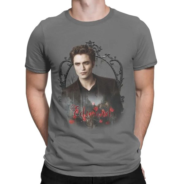 Edward Cullen Twilight T-Shirt for Men - Vampire Themed Short Sleeve Cotton Tee
