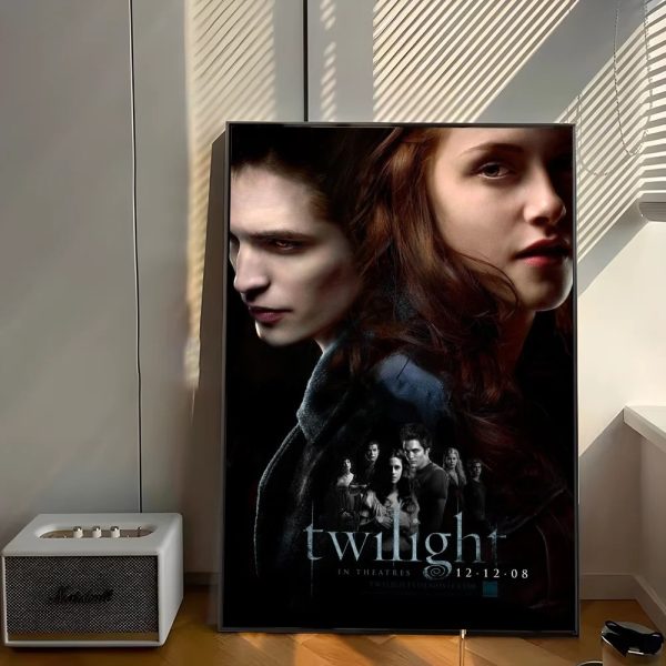 Twilight movie retro kraft paper art poster